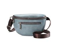 JSGHGDF Riñonera de moda para mujer, bolsa de cinturón de media luna, gran capacidad, bolsa de pecho ajustable, Blue, M, Mochila para bicicleta