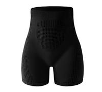 JSGHGDF Ropa interior invisible para entrenamiento para mujer, pantalones cortos de gimnasio de alta elasticidad, control abdominal, pantalones moldeadores de yoga, pantalones cortos para esculpir