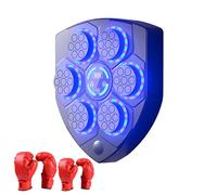 JSGHGDF Saco de boxeo que absorbe los golpes con espuma de alta elasticidad y efectos de sonido para un dispositivo de perforación seguro con pantalla LED