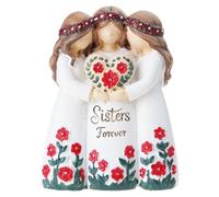 JSGHGDF Sister Sculptures - Estatuas de la amistad de resina, regalo de tres hermanas