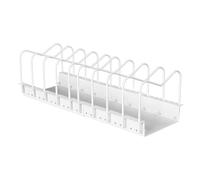 JSGHGDF Solución de almacenamiento ajustable para el armario, ahorro de espacio, diseño moderno, acero al carbono, divisor de estantes, solución de almacenamiento para bolsas