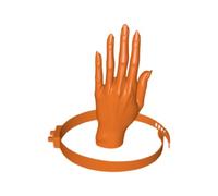 JSGHGDF Sombrero único de sombra de palmas con agujero de ventilación, sombrero de sol de uso rápido, perfecto para ciclismo, camping y eventos sociales, disfraz de festival de música, g, female hands