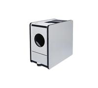 JSGHGDF Soplador manual de conchas de aves con apertura a prueba de derrames para su uso, ventilador extraíble para limpiar piedras para pájaros