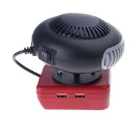 JSGHGDF Ventilador portátil ligero para aire frío caliente, carga USB, sobrecalentamiento, modo compacto, ventilador de refrigeración de modo doble