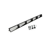 JSGHGDF Visor trasero de carrito de golf de 5 paneles de ancho con soporte estable y vidrio transparente permanente para carrito de golf