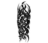 JSHEN 6 Hojas Tatuajes Temporales Adultos Mujer Realista 3D Brazo Completo, Lámina, Pájaro 17x48cm Tatuajes Falsos Niños Niñas Hombre Fiesta De Cumpleaños Tatuajes Adhesivos Brazo Manga Cuello Cara