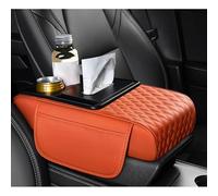 JsjjQf Cojín de Reposabrazos de Coche para BMW X2 X2M F39 18i 18d 20i 20d M35i 25d 25e,Funda para Reposabrazos de Consola Central Consola Central Apoyabrazos Protección,Orange