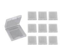 JSKWIKE 10 Pcs Game Card Cartucho De Almacenamiento Caja De La Caja Cubierta De Polvo Funda Protectora De Plástico Transparente A Prueba De Arañazos para Game Boy Color GB/GBC/GBP