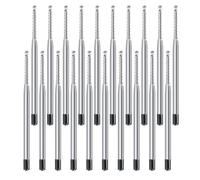 JSKWIKE 20 Recambios de Bolígrafo de 1 mm Recambios de Recambio Recambios de Bolígrafo Retráctiles Unisex Recambios de Bolígrafo Metálicos Reemplazables Escritura Suave Secado Rápido Negro