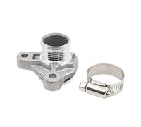 JSLER Ajuste for BMW 335i Conector de Manguera de Agua Accesorios de Conector de Tubo de Aluminio o plástico 11537541992 11537544638 7544789 11537545890 (Color : Aluminum Style)