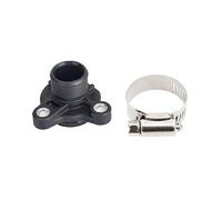JSLER Ajuste for BMW 335i Conector de Manguera de Agua Accesorios de Conector de Tubo de Aluminio o plástico 11537541992 11537544638 7544789 11537545890 (Color : Plastic Style)
