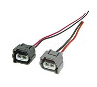 JSLER Conector de Bobina de Encendido de 2 Pines con mazo de Cables for Hyundai Fit for Accent 1.6L Fit for Elantra J3 Fit for Toyota Fit for Kia 90980-10901 90980-10899 (Color : 1 Set)