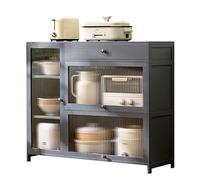JSLJJBD Alacena De Cocina Aparador Mueble Auxiliar De Cocina Vitrinas para Salon Gran Capacidad De Carga Gran Capacidad De Almacenamiento Adecuada para Almacenamiento En La Cocina del Hogar, Etc.