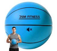 JSM FITNESS Pelota Baloncesto Silenciosa Tamaño 3 - 18cm Silent Basketball de Espuma de Alta Densidad - Balón Airless para Entrenamiento Interior - Pelota Baloncesto Muda para Niños y Adultos
