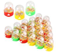 JSMTKJ 20Pcs Mini Baloncesto de Mesa Juego de Disparos, Mini Juguetes de Mano de Juego de Baloncesto para Reducir el Tiempo de Asesinato de Estrés Mini Baloncesto para Niños