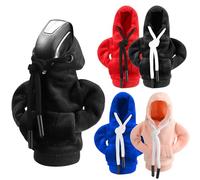 JSMTKJ 4 unidades de pomo para palanca de cambios, sudadera para palanca de cambios, universal para coche, decoración para la mayoría de los vehículos