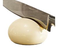 Jsnwernb Afilador de ventosa,Afilador manual para cocina,Herramienta de embutido para cuchillos de carnicero | Para la cocina del jardín, los chefs al aire libre, la barbacoa y las verduras cebolla