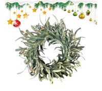 Jsnwernb Coronas de Pascua para puerta de entrada - Decoración artificial de primavera para fiestas, decoración floral con huevos artificiales para interiores, fiestas de boda, salón