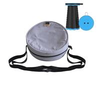 Jsnwernb de Transporte para Taburete Plegable, de Almacenamiento para Taburete Plegable trípode - antiarañazos con de protección para Barbacoa Senderismo, Playa, Viajes