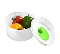Jsnwernb Escurridor de frutas | Cesta de verduras | Recipiente de lavado y de doble capa para cocina casera Cocineros Bailles Uvas Tomates Verduras