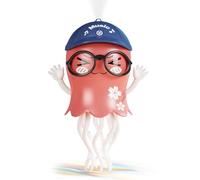 Jsnwernb Pulpo Bailando - Robot Sensorial con Luces y Música,Calamar Eléctrico Rastreador con Evasión Inteligente de Obstáculos,Diseño de Pulverización para Fiesta de Cumpleaños