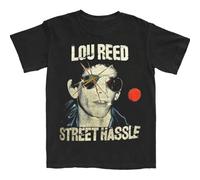 JSONBS 1970s Lou Reed Street Hassle Gift For Fans Men All Size T-ShirtBlackL
