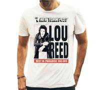 JSONBS Rare Lou Reed 1943-2013 Unisex T-ShirtWhiteL