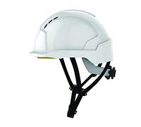 JSP AJD240-000-100 EVOLite Linesman - Casco de trinquete con ventilación, color blanco