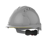 JSP Casque de sécurité crémaillère ventilé EVO3 Gris - Protection EPI