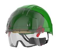JSP Casque de Travail Sur-Lunette crémaillère ventilé EVO VISTAlens Jaune/Fumé - Protection EPI