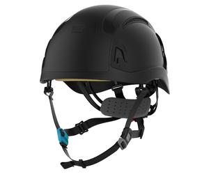 JSP EVO Alta Skyworker Casco de Seguridad - Ajuste de Rueda - Ventilado - Negro