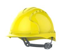JSP EVO2 Casco de Seguridad con Antideslizante Ratchet, Amarillo (AJE030-000-200)