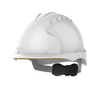 JSP EVO3 revolución rueda trinquete casco, color blanco (AJE170-000-100)