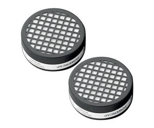JSP Filtros Powercap negro (par) (CAU601-001-100)