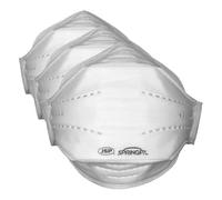 JSP Mascarilla desechable de pliego horizontal SpringFit FFP2 421 (Caja de 10) - BGA122-202-000 (Paquete de 3)