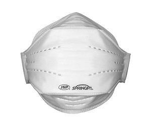 JSP Mascarilla desechable de pliego horizontal SpringFit FFP3 431 (Caja de 10) - BGA132-206-000