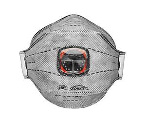 JSP Mascarilla desechable de pliego horizontal SpringFit FFP3OV 436 ML, con válvula Typhoon™ (Caja de 10) - BGA802-206-000