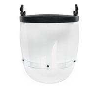 JSP Porte-écran Avec visière et Retour Menton EVO Inter Surefit pour Casque EVO - ABS Visière acétate 17,5cm - Protection EPI