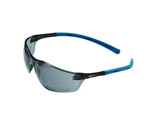 JSP Rigi KN UV400 - Gafas de sol (10 unidades, lentes ahumadas), color negro y azul (1RIG23SKN)