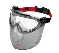 JSP STEALTH 9200 Gafas de Seguridad con Pantalla Facial - Antivaho Calificación N - Protección Ocular Ligera - Pantalla Móvil - Para DIY, Corte, Laboratorio e Industria - EN 166 y EN 170