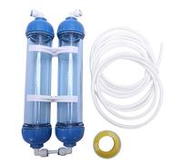 Jsrnqert Filtro de agua 2 unidades T33 cartuchos carcasa T33 cuenco filtro botella 4 piezas grifos filtro de agua para de ósmosis inversa