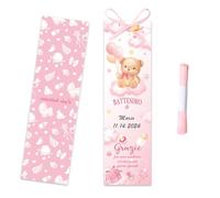 JSRQT 30 Piece Paper Bookmark Book Markers with Ribbons Multipack Word Funny Personalised Page Clip Cardboard for Girls Women Son Teens Daughter Spiritual Decorate Birthday Gifts School Rewards