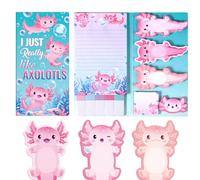 JSRQT Notas Autoadhesivas Adhesivas de Dibujos Bonitas Animales Mini Animados Sticky Notes para Hogar Escuelas Oficina Regalos Blocs Colores Listas de Tareas Registros Recordatorios Libros