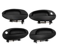 JSRVQKMS Exterior Puerta automóvil maneta para Daewoo para Matiz para Reparación De Manija Puerta Coche Chevrolet Parte Delantera Trasera Izquierda Derecha Exterior 96507789 96507790(Rear Left)