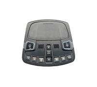 JSRVQKMS Lámpara Techo Interior Lámpara De Lectura Luz Techo Interior Delantera Trasera Interruptor Solar Para Ford Para Mondeo MK5 Para Taurus 2013-2019(9 Buttons Black)