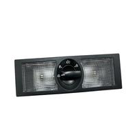 JSRVQKMS Lámpara Techo Interior Para VW Para Polo 9N 6R 4 5 Para Transporter Para Jetta 6 Para Touran Para Tiguan Para Sharan Panel Luz Lectura Techo Trasero Interior 6Q0947291A(Black)