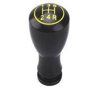 JSRVQKMS palanca cambios Pomo Palanca Cambios Cabezal Cambio Manual 5 Velocidades Aleación Aluminio Reacondicionar El Coche Con Cubierta(Black)
