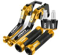 JSRVQKMS Palancas Freno Mano para Y&AMAHA NMAX 125 NMAX 150 N-MAX 125 155 2015 2016 2017 2018 2019 2020 2021 Palancas De Embrague De Freno Manija Estacionamiento(3)