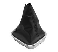 JSRVQKMS Pomo Palanca de Cambios para VW para Volkswagen para Polo 6C 2015-2018 5/6 Perilla De Cambio Velocidad Polaina Funda Bota Accesorios Estilo Coche(Case Only)