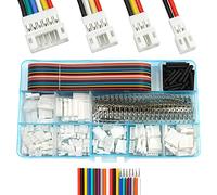 JST PH 2.0 Conectores Pin Header y Cable Kit 2.0 mm Pitch - 2/3/4/5/6/7/8 Macho Pin Hembra Vivienda